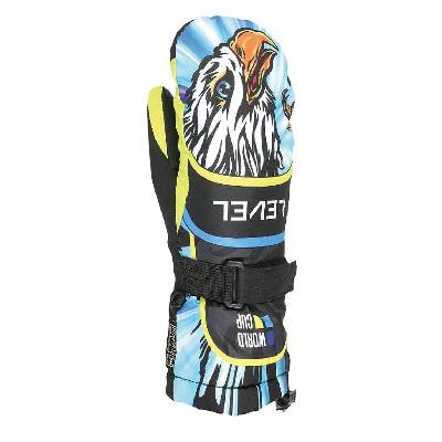 rukavice Level Junior Mitt - Yellow/Blue 5-6 Years