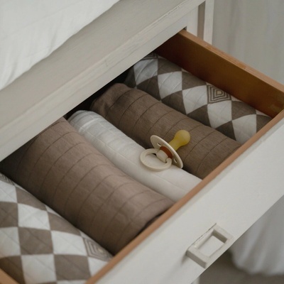 Lodger Swaddler Solid Buffalo 70 x 70