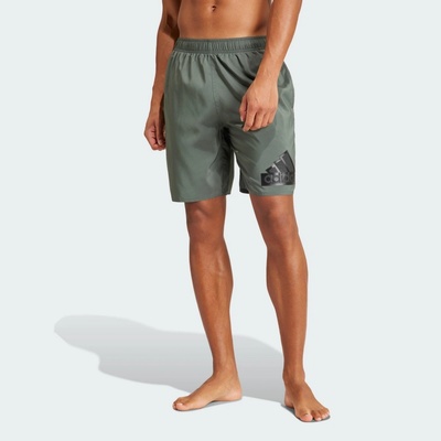 adidas plavecké šortky Logo CLX zeleno černé