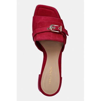 Image 1 of Baldinini Джапанки женски велурени (D6E106P5CAMO.7078)