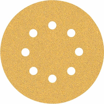 BOSCH Brúsny papier EXPERT C470 s 8 otvormi, 125 mm, zrnitosť 60, 5 ks 2608900804