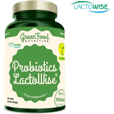 GreenFood Probiotics LactoWise 60 kapsúl