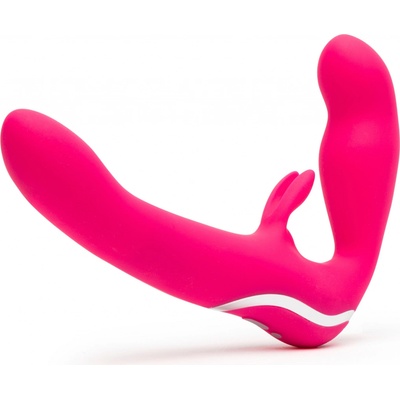 Happy Rabbit Strapless Strap On Rabbit Vibe