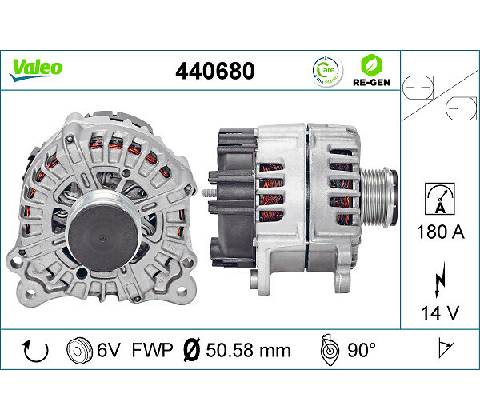 Alternátor VALEO 440680