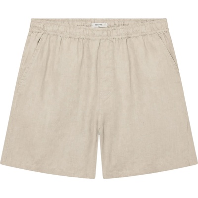 DEDICATED Мъжки къси панталони DEDICATED Shorts Sibbarp Linen Shorts - Ecru - размер XL (012-4575-0114)
