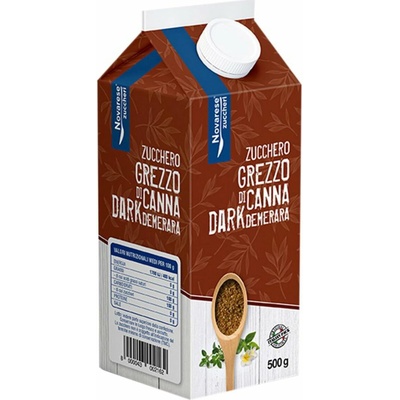 Novarese tmavý trstinový cukor 500 g