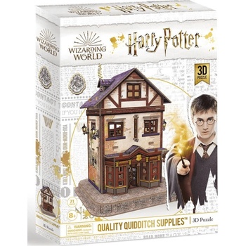 CubicFun 3D puzzle Harry Potter Prvotřídní potřeby pro famfrpál 71 ks