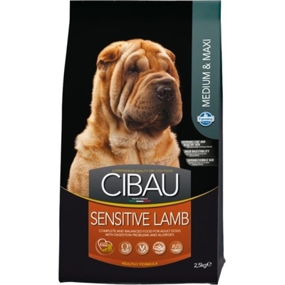 Cibau dog Adult sensitive lamb Medium&maxi 2,5 kg