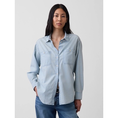GAP dámská Chambray oversize košile Big Shirt 797179-00