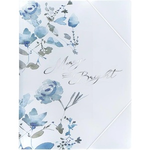  Папка PP с ластик A4 Axent Flower Symphony-1 (A4)