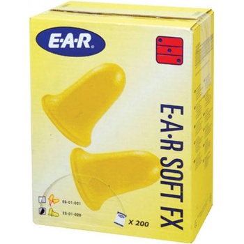 E-A-R Soft FX SNR štuple do uší 39 dB 200 párov