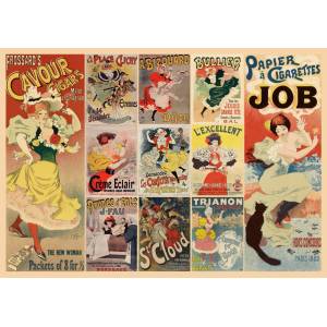 Grafika Art Puzzle - Puzzle Georges Meunier - Les Affiches - 2 000 piese