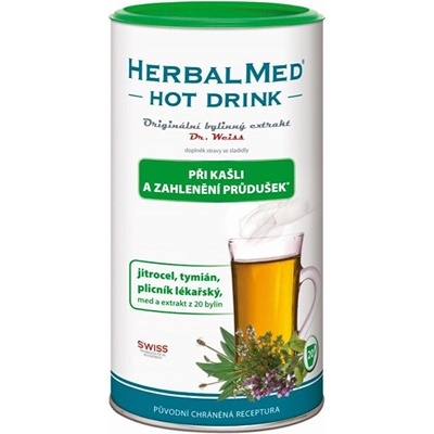 Dr.Weiss HerbalMed Hot Drink kašel a průdušky 180 g – Zbozi.Blesk.cz