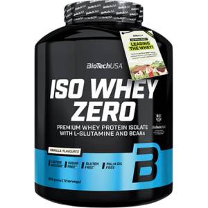 BioTechUSA Iso Whey Zero [1816 грама] Черна бисквита