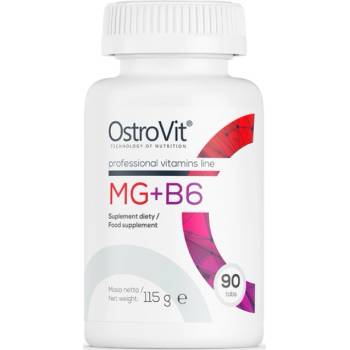 Image 1 of OstroVit Mg + B6 / Magnesium Citrate + B6 [90 Таблетки]