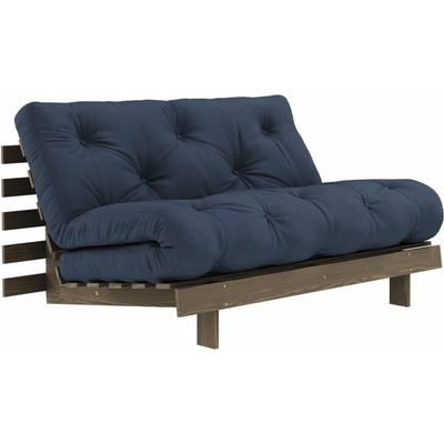 Karup Design rozkladacia pohovka 140 cm Roots Tmavo modrá