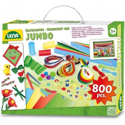 Lena Kreativní kufřík Jumbo zelený 800ks – Zboží Mobilmania