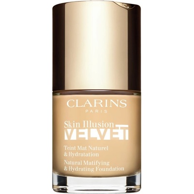 Clarins Skin Illusion Velvet tekutý make-up s matným finišom s vyživujúcim účinkom 100,5W 30 ml