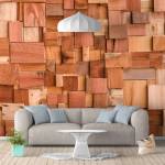 Art Gift Decor Фототапет Дървени елементи 3