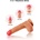 Paloqueth Realistic Dildo Vibrator with with 5 Shocks & Rotations Skin