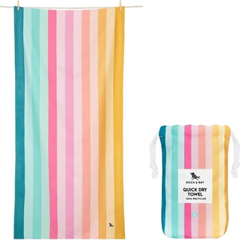 Dock & Bay: Бързосъхнеща плажна кърпа Coastal Candy - L 160х90см (5061011623362)