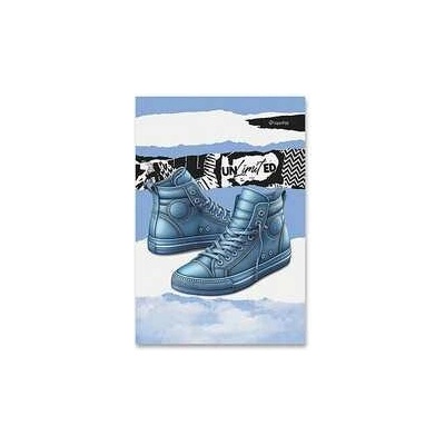 Mar Mar Školský zošit Premium Sneakers 2025 A4 linajkový