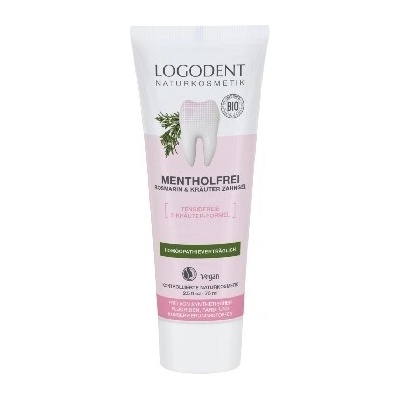 Logodent MENTOL FREE ROZMARÍN bez fluóru 75 ml