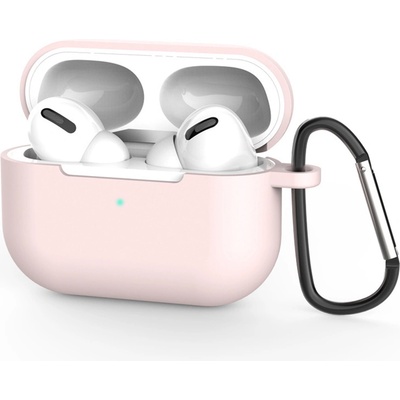 Techsuit Калъф за AirPods Pro 3, гладък ултратънък материал - Techsuit - силиконов калъф - розов