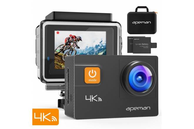 Best apeman a80 action cam 4k New Arrivals