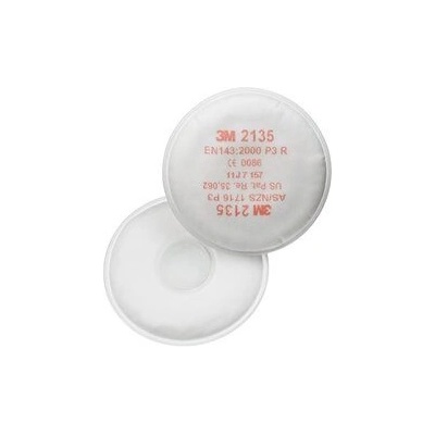 3M 3m Филтър 2135 p3 r - Защита от прах и аерозоли, байонетна връзка (7100240628)