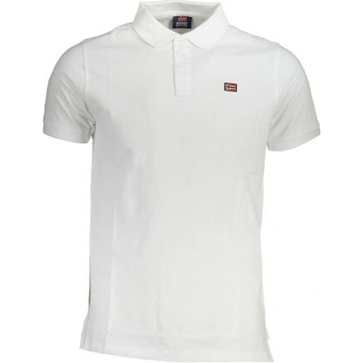 Norway 1963 Polo Maniche Corte Uomo Bianco Bílá