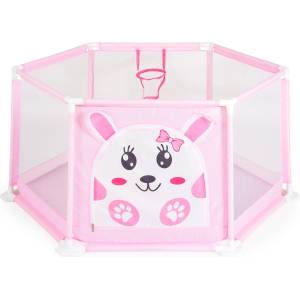 Moni Кошара за игра 146 cm с 50 топки pink - 7061B (111939) - bobybaby