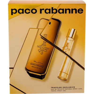 Paco rabanne 1 million EDT 100 ml + EDT 20 ml dárková sada