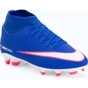 Nike Детски футболни обувки Nike Mercurial Superfly 10 Club FG/MG racer blue/white
