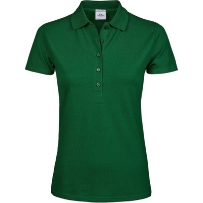 TEE JAYS tj145 / Дамска еластична поло тениска - горско зелено xxxl (18014507413)