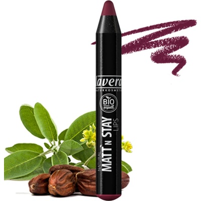 Lavera Matující dlouhotrvající rtěnka 04 Švestková 3,1 g