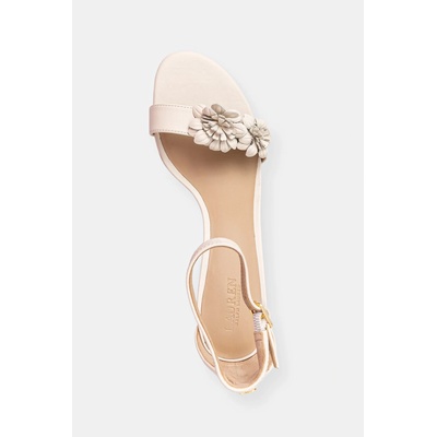 Lauren Ralph Lauren сандали с висок ток кожени Allie M Flwr (802P10640001.100)