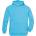 B&C Collection B&c hooded kids / Детски суичър с качулка - тюркоазено 104 (01068170561)