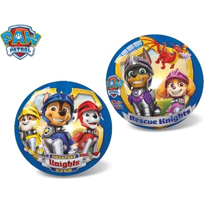 Míč 14cm Paw Patrol Rescue Knights