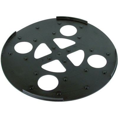 Podložka plast D 370mm černá DEHN 102050