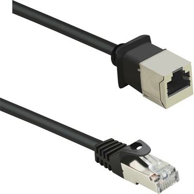 Renkforce RF-4394127 RJ45 CAT 5e F/UTP 5m černý