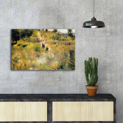 ASIR Obraz na plátně Pierre Auguste Renoir – Cesta vysokou trávou