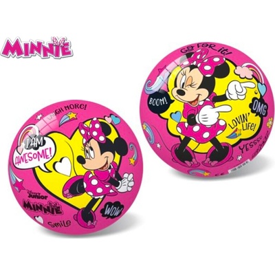 Míč 20 cm Minnie Mouse růžová fialová