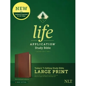 NLT Life Application Study Bible, Third Edition, Large Print (ISBN: 9781496439406)