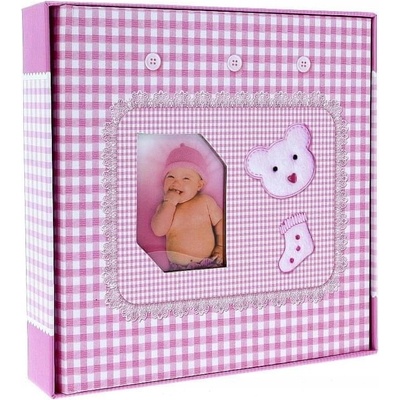 Fotoalbum v krabici - Gedeon Baby - Barva růžová.