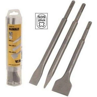 DeWalt DT60330 3-dielny set sekáčov SDS-plus