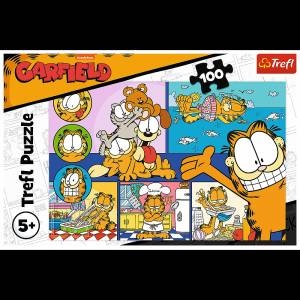 Trefl Puzzle - 100 - Lazy Garfield Trefl 16521