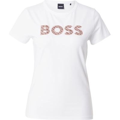 BOSS Тениска 'Eventsa4' бяло, размер S
