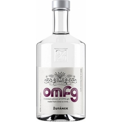 Žufánek OMFG 2023 Gin 45% 0,5 l (holá lahev)