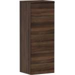 Hansgrohe Xelu Q - Страничен шкаф 40x107x35 см, 1 врата, панти отдясно, тъмен орех/матово черно 54134670 (54134670)